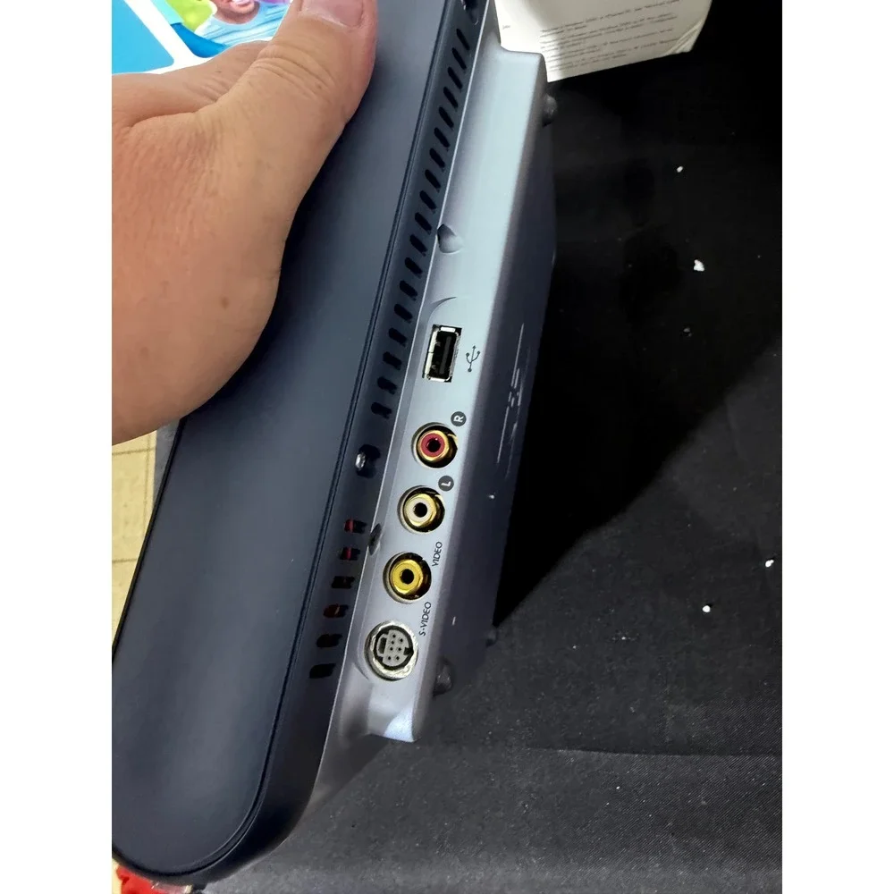 HP DVD Movie Writer dc4000 Silver External USB Video Transfer Drive Excellent
